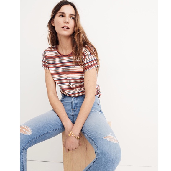 Madewell Denim - Madewell High-Rise Skinny Jeans in Ontario Wash
